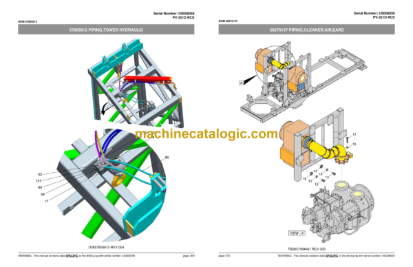 Atlas Copco PV351D RCS Pit Viper Parts Catalog - Image 4