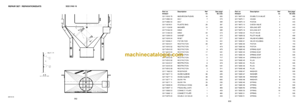 Atlas Copco ROC L8 Drilling Rig Parts Catalog - Image 4