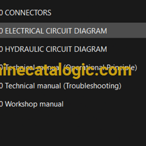 Hitachi Sumitomo CX1800 Full Manual (Technical, Workshop, Diagrams Manual)