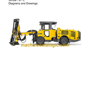 Atlas Copco Simba S7C Diagrams and Drawings Manual