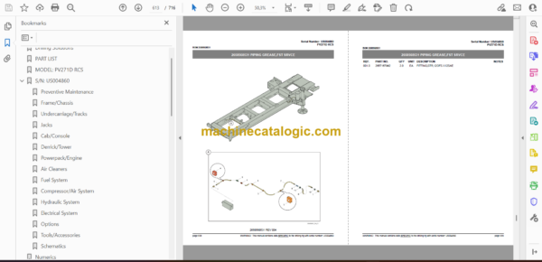 Atlas Copco PV271D Pit Viper Parts Catalog - Image 2