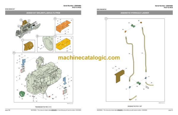 Atlas Copco PV271D Pit Viper Parts Catalog - Image 3