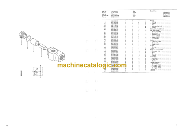 Atlas Copco ROC 742HC-10,11,12 ROC 748HC-10,11,12 Hydraulic Crawler Drills Parts Catalog - Image 3