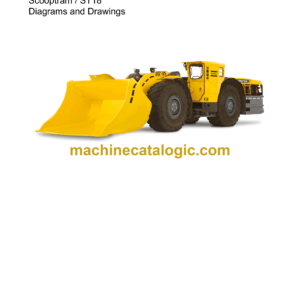 Atlas Copco Scooptram ST18 Diagrams and Drawings Manual