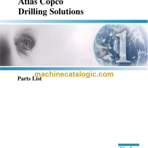 Atlas Copco DM40SP Rotary Blast Hole Rigs Parts Catalog
