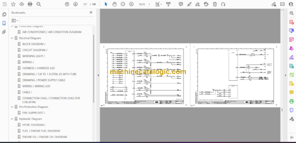 Atlas Copco Scooptram ST18 Diagrams and Drawings Manual - Image 2