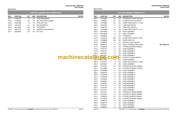 Atlas Copco PV271E RCS Pit Viper Parts Catalog - Image 4