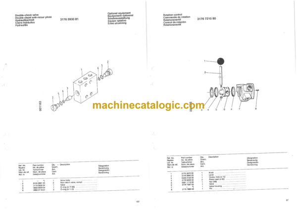 Atlas Copco ROC 442PC-00 Pneumatic Crawler Drill Parts Catalog - Image 4