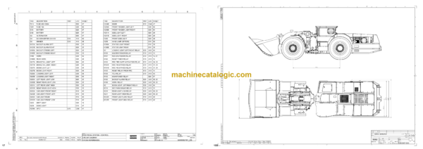 Atlas Copco Scooptram ST18 Diagrams and Drawings Manual - Image 4