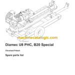 Atlas Copco Diamec U8 PHC, B20 Special Parts Catalog
