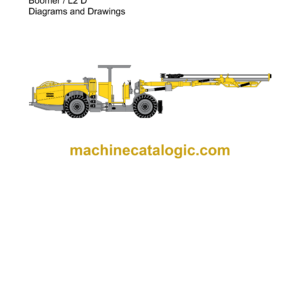 Atlas Copco Boomer L2D Diagrams and Drawings Manual