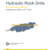 Epiroc COP 1238K Hydraulic Rock Drills Parts Catalog