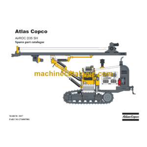 Atlas Copco AirROC D35 Drill Rig Parts Catalog