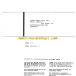 Atlas Copco ROC 642HP-03 Drilling Rig Parts Catalog