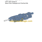 Atlas Copco COP 1640 Version E Hydraulic Rock Drill Parts Catalog