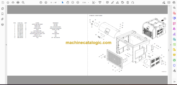 Atlas Copco AirROC D35 Drill Rig Parts Catalog - Image 3
