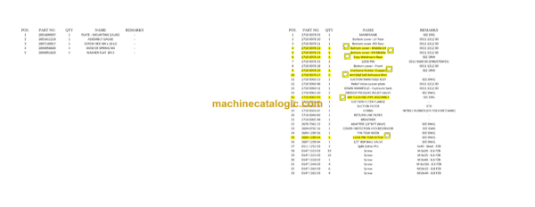 Atlas Copco AirROC D35 Drill Rig Parts Catalog - Image 4