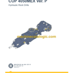 Epiroc COP 4050MEX Ver. P Hydraulic Rock Drills Parts Catalog