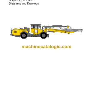 Atlas Copco Boltec E C EH-DH Diagrams and Drawings Manual