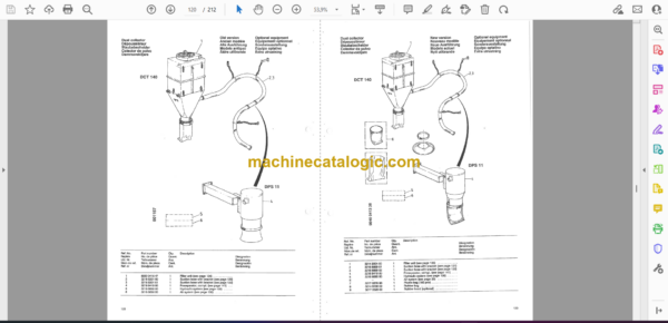 Atlas Copco ROC 742HC Drilling Rig Parts Catalog - Image 4