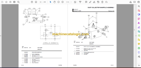 Atlas Copco CM695D Crawler Drilling Machine Parts Catalog - Image 2