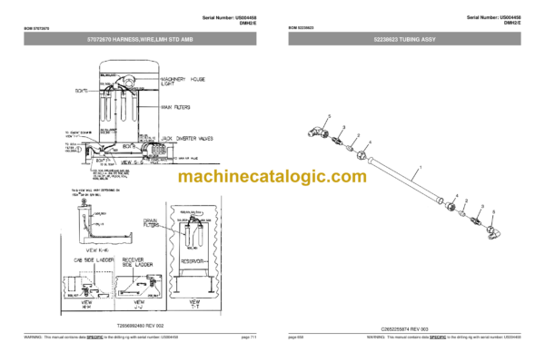 Atlas Copco DMH2E Blast Hole Drill Parts Catalog - Image 4