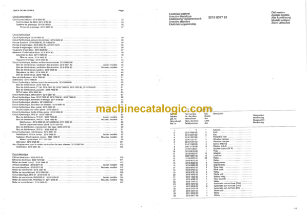 Atlas Copco ROC 742HC Drilling Rig Parts Catalog - Image 3