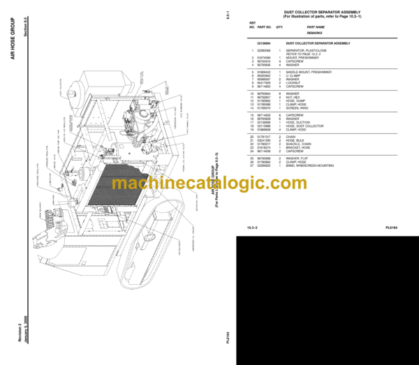Atlas Copco CM695D Crawler Drilling Machine Parts Catalog - Image 3