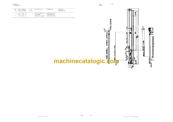 Atlas Copco RB WL3C No.14 Rocket Boomer Parts Catalog - Image 3
