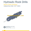 Epiroc COP 1240EX Hydraulic Rock Drills Parts Catalog
