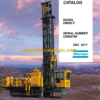 Atlas Copco DM50LP Rotary Blast Hole Rigs Parts Catalog