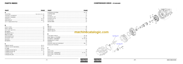 Atlas Copco XAV 600 DrillXpert Cud PNB 6CTA 8.3 C Parts Catalog - Image 3