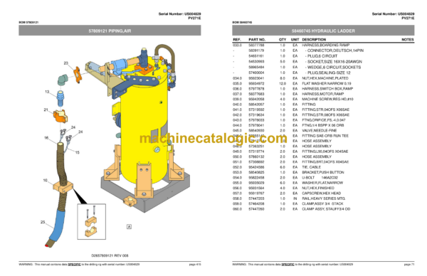 Atlas Copco PV271E Pit Viper Parts Catalog - Image 4