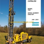 Atlas Copco T3W Water Well Drill Parts Catalog