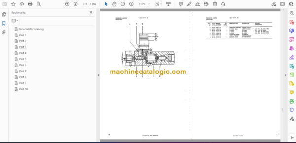 Atlas Copco ROC 542HC-01 Drilling Rig Parts Catalog - Image 2