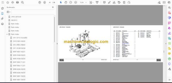 Atlas Copco XAV 600 DrillXpert Cud PNB ENGINE 6CTA 8.3 Parts Catalog - Image 2