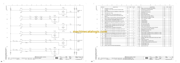 Atlas Copco Simba M3C ITH Diagrams and Drawings Manual - Image 4
