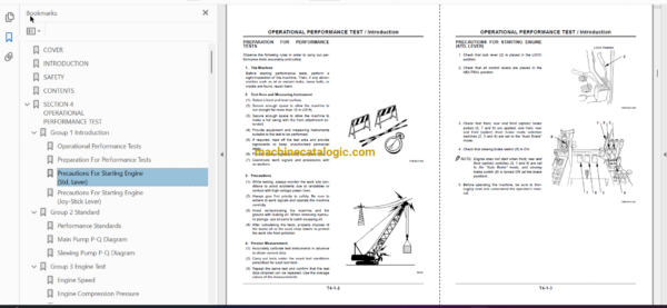 Hitachi Sumitomo SCX900-2 Full Manual (Technical, Workshop, Diagrams Manual) - Image 4