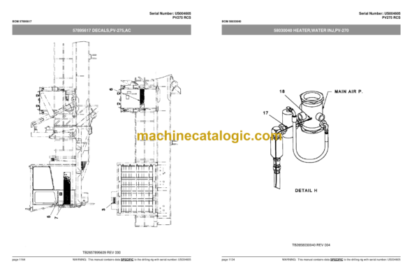 Atlas Copco PV275 RCS Pit Viper Parts Catalog - Image 4