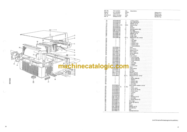 Atlas Copco ROC 642HC-10 Hydraulic Crawler Drill Parts Catalog - Image 4