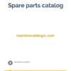 Epiroc Cemix 103H, 103E, 203H, 203E, 403H, 403E, 403HWB Parts Catalog
