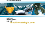 Atlas Copco DMHE Blast Hole Drill Parts Catalog
