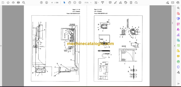 Atlas Copco DM45E Rotary Blast Hole Rigs Parts Catalog - Image 2