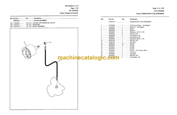 Atlas Copco DM45E Rotary Blast Hole Rigs Parts Catalog - Image 3