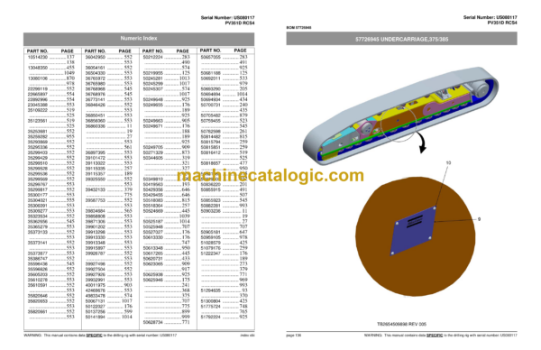 Atlas Copco PV351D RCS4 Pit Viper Parts Catalog - Image 4