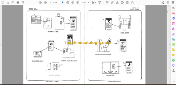 Atlas Copco DM25 SPH Rotary Blast Hole Rigs Parts Catalog - Image 2