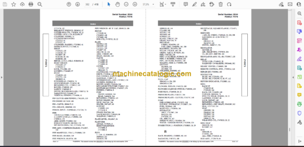 Atlas Copco TH75 Drilling Rig Parts Catalog - Image 2