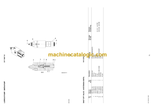 Atlas Copco ROC 542HP Drilling Rig Parts Catalog - Image 3