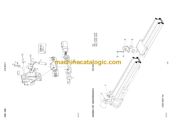 Atlas Copco ROC 542HP Drilling Rig Parts Catalog - Image 4