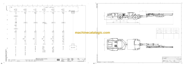 Atlas Copco Boomer S1L Diagrams and Drawings Manual - Image 4